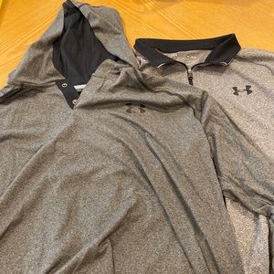 2 Mens Under Armor Shirts